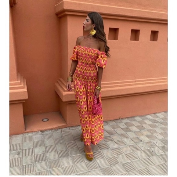 Zara Midi Dress Size Medium - Picture 6 of 10